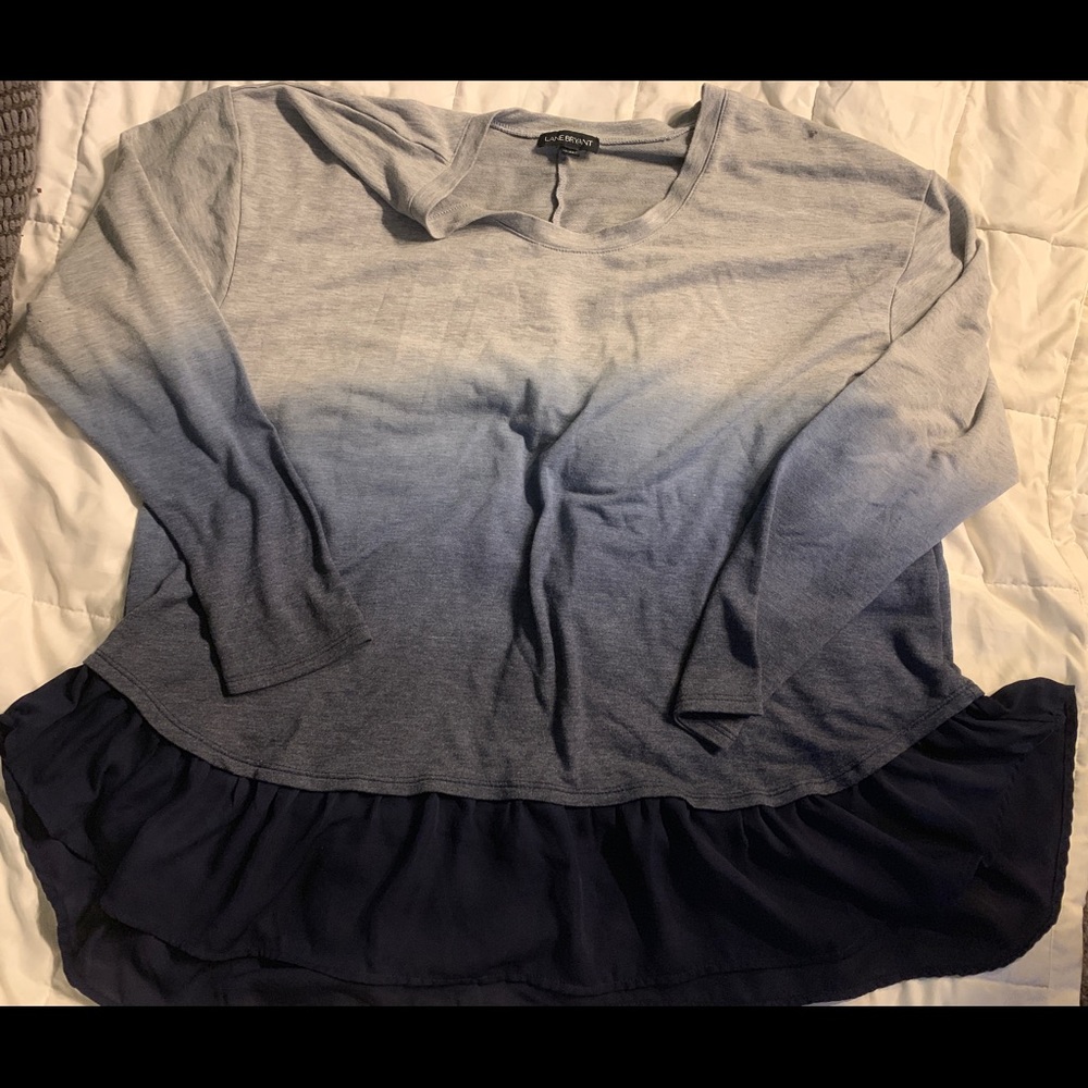 LANE BRYANT Long Sleeve Top